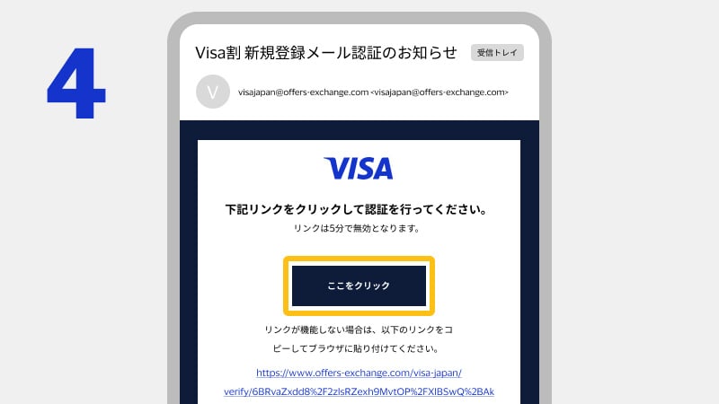Visa割」登録方法 | Visa