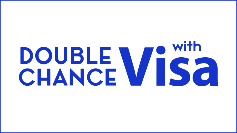 Double chance with Visa